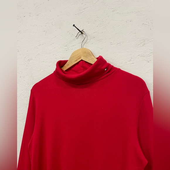 NWT Tommy Hilfiger Red Turtleneck Shirt, Size L (See measurements) - Picture 6 of 6